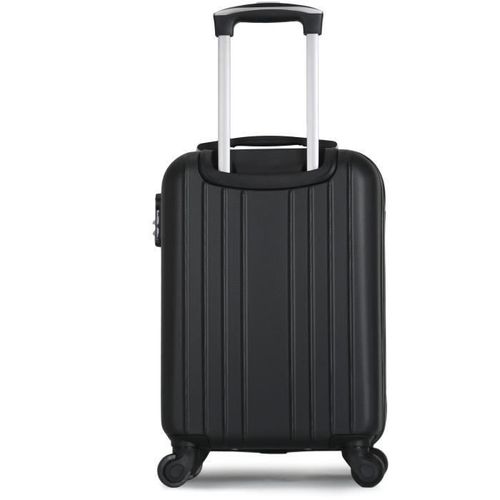 LES P'TITES BOMBES Valise Cabine Amelie-E ABS Noir - Photo n°3; ?>