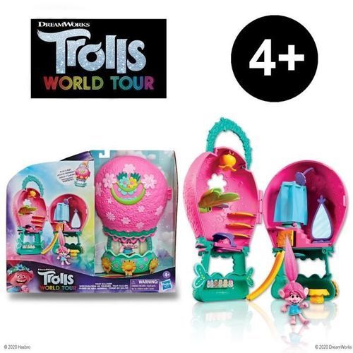 Les Trolls 2 Tournée Mondiale de DreamWorks - La Montgolfiere et figurine Poppy - Photo n°3; ?>