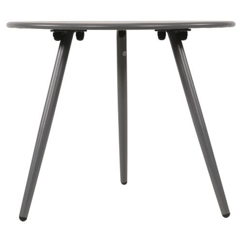 Lesli Living Table d'appoint Rafael 45x35 cm Gris - Photo n°2; ?>