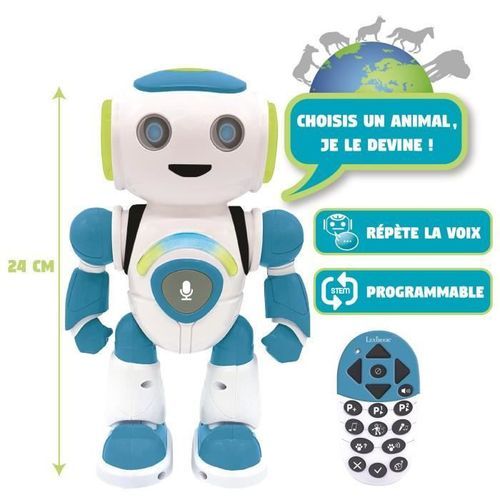 LEXIBOOK - POWERMAN Junior - Robot Éducatif Intéractif - 3 ans et + - Photo n°2; ?>