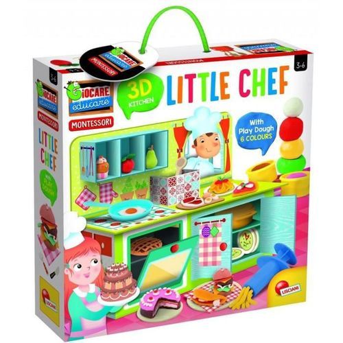 LISCIANI GIOCHI Montessori Little Chef 3D 76840 - Photo n°2; ?>