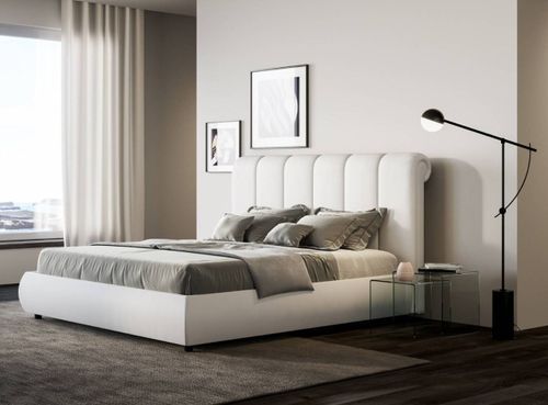 Lit 160x190 Cm Simili Cuir Blanc Avec Coffre Arna 12 Lit 160x190 cm simili cuir blanc avec coffre Arna - Photo n°3; ?>