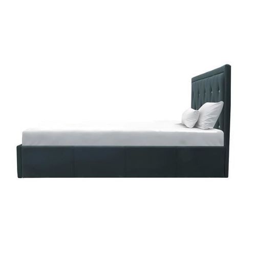 Lit Adulte 140 X 190 Cm + Coffre De Rangement - Simili Noir - Sommier Inclus - VIRGINIA 10 Lit adulte 140 x 190 cm + coffre de rangement - Simili noir - Sommier inclus - VIRGINIA - Photo n°2; ?>