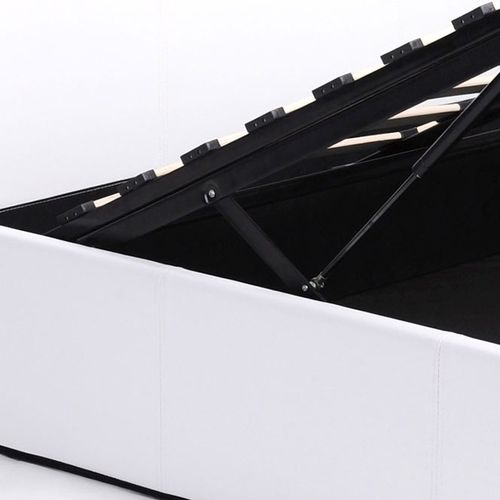 Lit avec coffre Simili Skon - Photo n°3; ?>