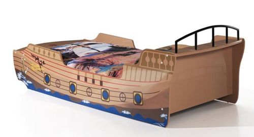 Lit bateau Pirate 90x200 cm Car Beds - Photo n°2; ?>