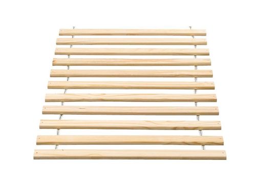 Lit cabane 90x200 cm et sommier pin massif blanc Remis - Photo n°2; ?>