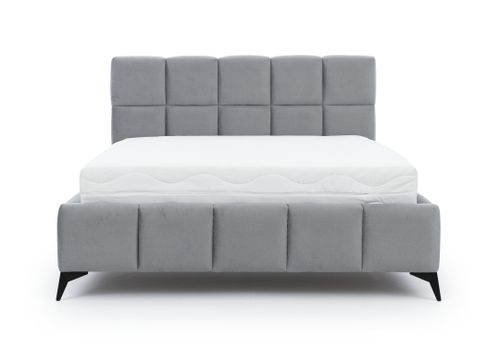 Lit Coffre Moderne 160x200 Cm Capitonné Velours Marron Mister 11 Lit coffre moderne 160x200 cm capitonné velours marron Mister - Photo n°3; ?>