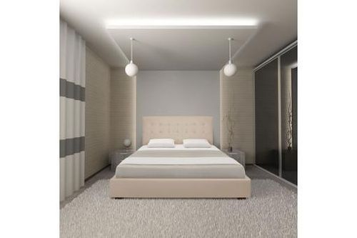 Lit Coffre Simili Cuir Beige Avec Sommier Relevable Milan 180x200 Cm 11 Lit coffre simili cuir beige avec sommier relevable Milan 180x200 cm - Photo n°3; ?>