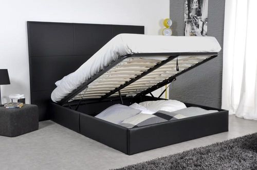 Lit design avec coffre Skin 2 - Photo n°3; ?>