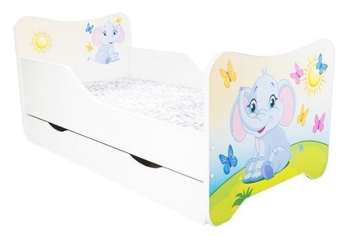 Lit enfant à tiroir éléphanteau 80x160 - Photo n°2; ?>