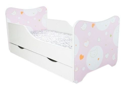 Lit enfant à tiroir kitty 80x160 - Photo n°2; ?>