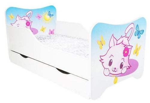 Lit enfant à tiroir little kitty 80x160 - Photo n°2; ?>