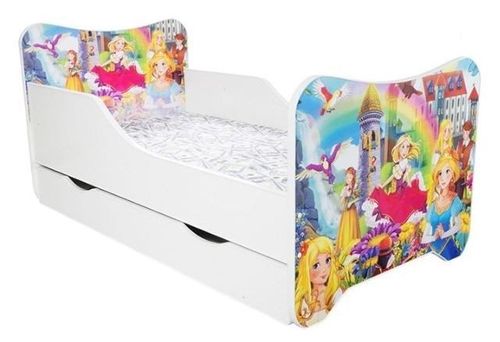 Lit enfant à tiroir princesse 80x160 - Photo n°2; ?>