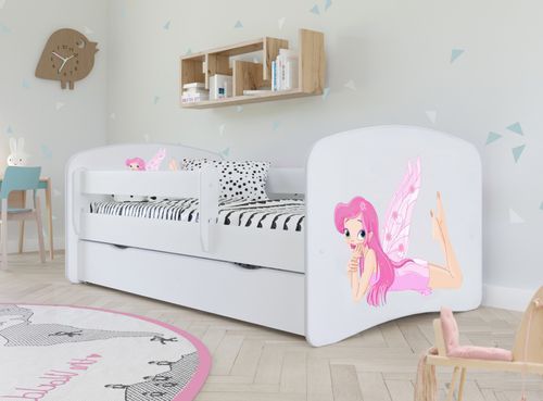 Lit Enfant Blanc Petite Fée Avec Sommiers Et Barrière De Sécurité Amovible Drimy 23 Lit enfant blanc petite fée avec sommiers et barrière de sécurité amovible Drimy - Photo n°3; ?>