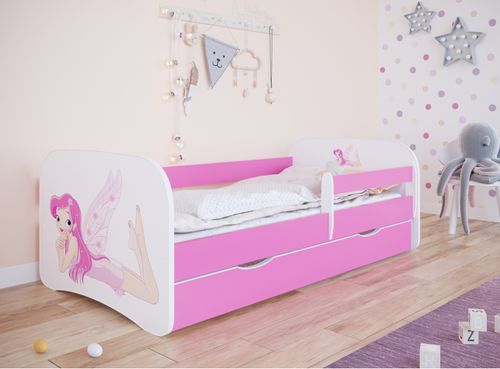 Lit Enfant Rose Petite Fée Avec Sommiers Et Barrière De Sécurité Amovible Drimy 24 Lit enfant rose petite fée avec sommiers et barrière de sécurité amovible Drimy - Photo n°2; ?>