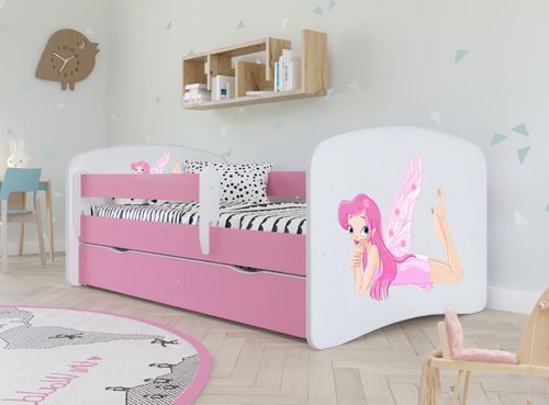 Lit Enfant Rose Petite Fée Avec Sommiers Et Barrière De Sécurité Amovible Drimy 25 Lit enfant rose petite fée avec sommiers et barrière de sécurité amovible Drimy - Photo n°3; ?>