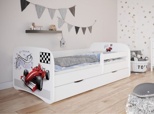 Lit Enfant Voiture De Course Avec Sommiers Et Barrière De Sécurité Amovible Drimy 22 Lit enfant voiture de course avec sommiers et barrière de sécurité amovible Drimy - Photo n°2; ?>