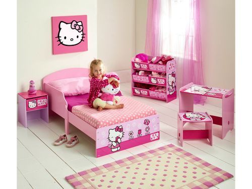 Lit Hello Kitty Rose Design Sanrio - Photo n°3; ?>