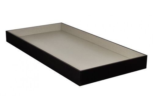 Lit noir laqué Strass - Photo n°3; ?>