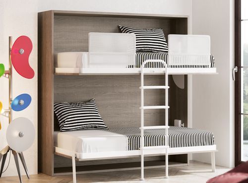 Lit Superposé Escamotable 80x180 Cm Aurelia 42 Lit superposé escamotable 80x180 cm Aurelia - Photo n°2; ?>