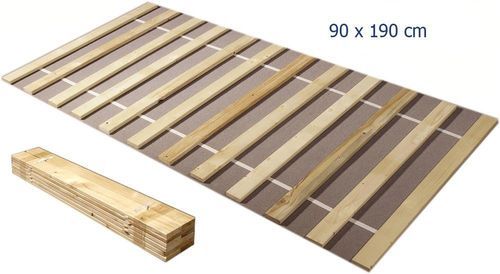 Lit superposés Pin massif et rideau Beige et Marron - Photo n°3; ?>