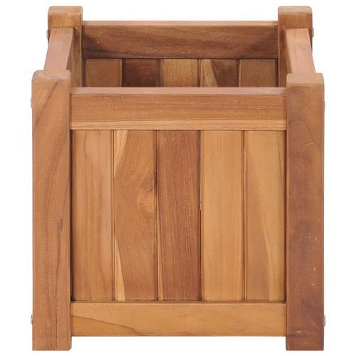 Lit Surélevé 30x30x30 Cm Bois De Teck Solide 19 Lit surélevé 30x30x30 cm Bois de teck solide - Photo n°3; ?>