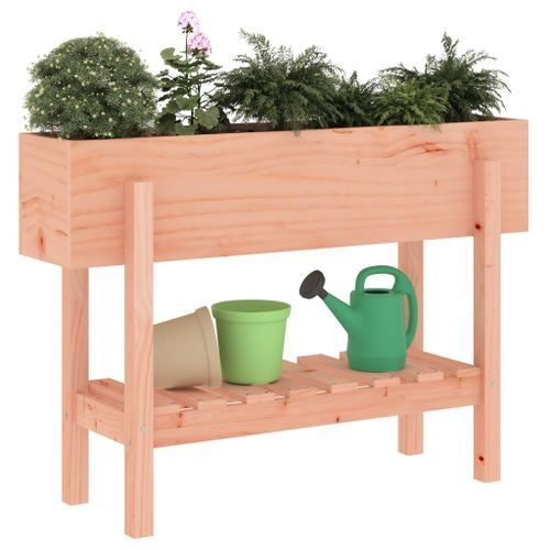 Lit surélevé de jardin 101x30x69 cm bois douglas massif - Photo n°3; ?>