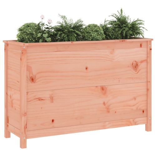 Lit surélevé de jardin 119,5x40x78 cm bois Douglas massif - Photo n°3; ?>