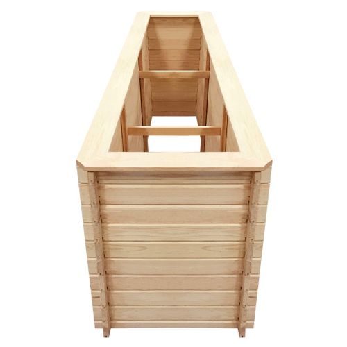 Lit Surélevé De Jardin 150x50x80 Cm Bois De Pin 19 Mm 11 Lit surélevé de jardin 150x50x80 cm Bois de pin 19 mm - Photo n°3; ?>