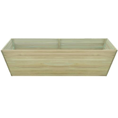 Lit surélevé de jardin Bois de pin imprégné 200x100x77 cm - Photo n°3; ?>