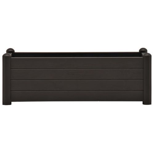 Jardinière PP Anthracite 100x43x35 cm - Photo n°3; ?>