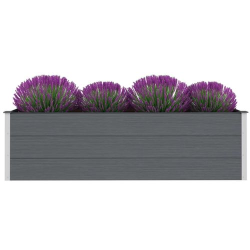 Lit Surélevé De Jardin WPC 195x50x54 Cm Gris 18 Lit surélevé de jardin WPC 195x50x54 cm Gris - Photo n°2; ?>
