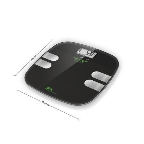 LITTLE BALANCE 8230 USB Body Soft, Balance impédancemetre sans pile, Rechargeable USB, 13 indicateurs, 180 kg / 100 g, Noir - Photo n°2; ?>