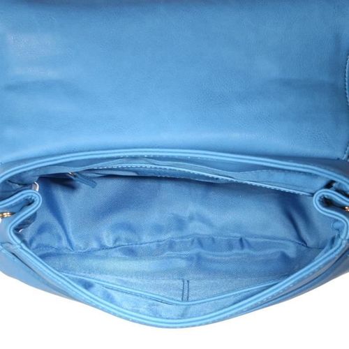 LIU-JO Sac d'épaule A16141E0037 Bleu Femme - Photo n°3; ?>