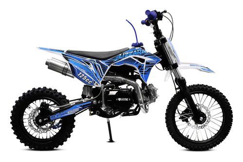 Tonado 125cc 4 temps 14/12 e-start semi automatique bleu Dirtbike - Photo n°2; ?>