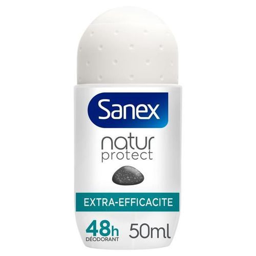[Lot de 6] SANEX Déodorants Natur Protect extra pierre d'alun bille 50 ml - Photo n°2; ?>