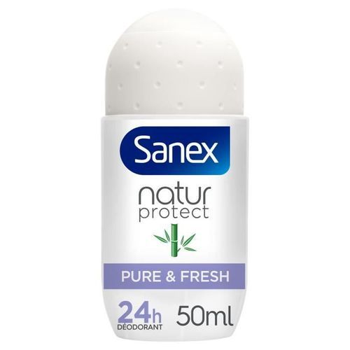 [Lot de 6] SANEX Déodorants naturel Natur Protect Pure & Fresh Bambou bille - 50 ml - Photo n°2; ?>