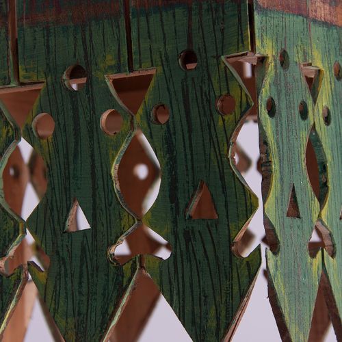 Lustre Ethnique Mindi Massif Vert Brahim 8 Lustre ethnique mindi massif vert Brahim - Photo n°2; ?>