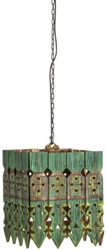 Lustre Ethnique Mindi Massif Vert Brahim 9 Lustre ethnique mindi massif vert Brahim - Photo n°3; ?>