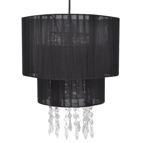 Lustre suspendue Cristal Noir - Photo n°2; ?>