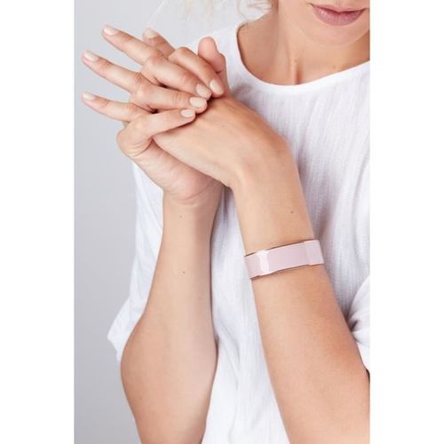 LUYIA Bracelet Femme LS18042 rose poudré et laiton - Photo n°2; ?>