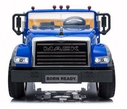 Mack bleu 2 places Camion enfant électrique - Photo n°3; ?>