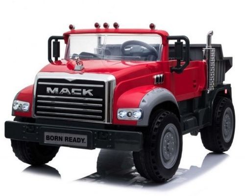 Mack rouge 2 places Camion enfant électrique - Photo n°3; ?>