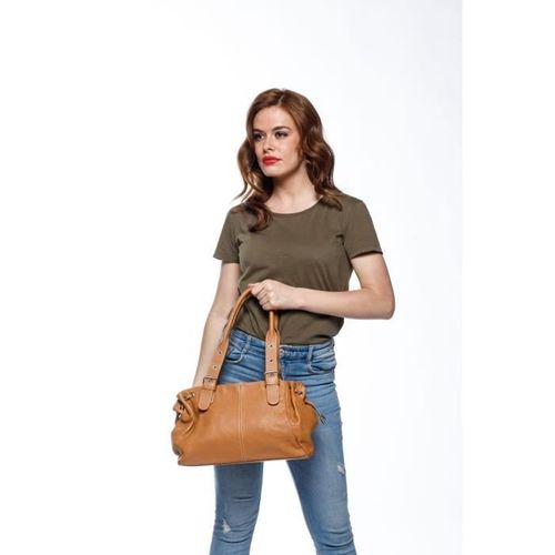 MAIA PARIS - AURA Sac a main cognac - Photo n°2; ?>