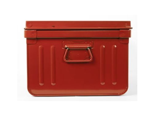 Malle de rangement en métal Habitat L 52 x H 27,5 x P 37 cm - Capacité 45 litres - Photo n°3; ?>