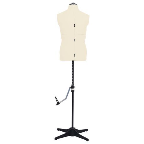 Mannequin de couture ajustable pour homme Crème Taille 37-45 - Photo n°3; ?>