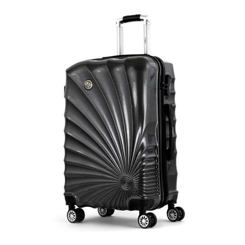 MANOUKIAN Set de 3 Valises Rigides 8 Roues Noir - Photo n°2; ?>