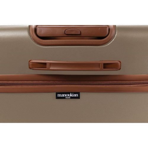 MANOUKIAN Valise Chariot ABS 4 Roues 72 cm Champagne - Photo n°3; ?>
