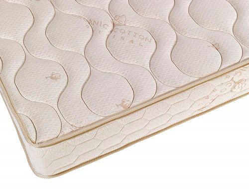 Matelas enfant mousse 90x190 cm Naturel CotonBio - 16 cm - Photo n°2; ?>