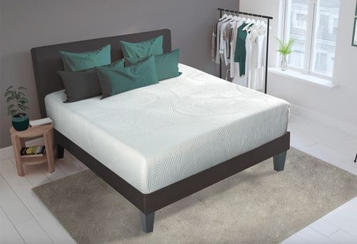 Matelas équilibré 16 cm en mousse haute densité Vogue - Prêt pour des nuits sereines - Photo n°2; ?>